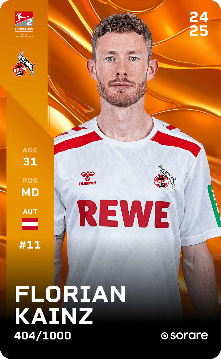 Florian Kainz 2024-25 • Limited 404/1000