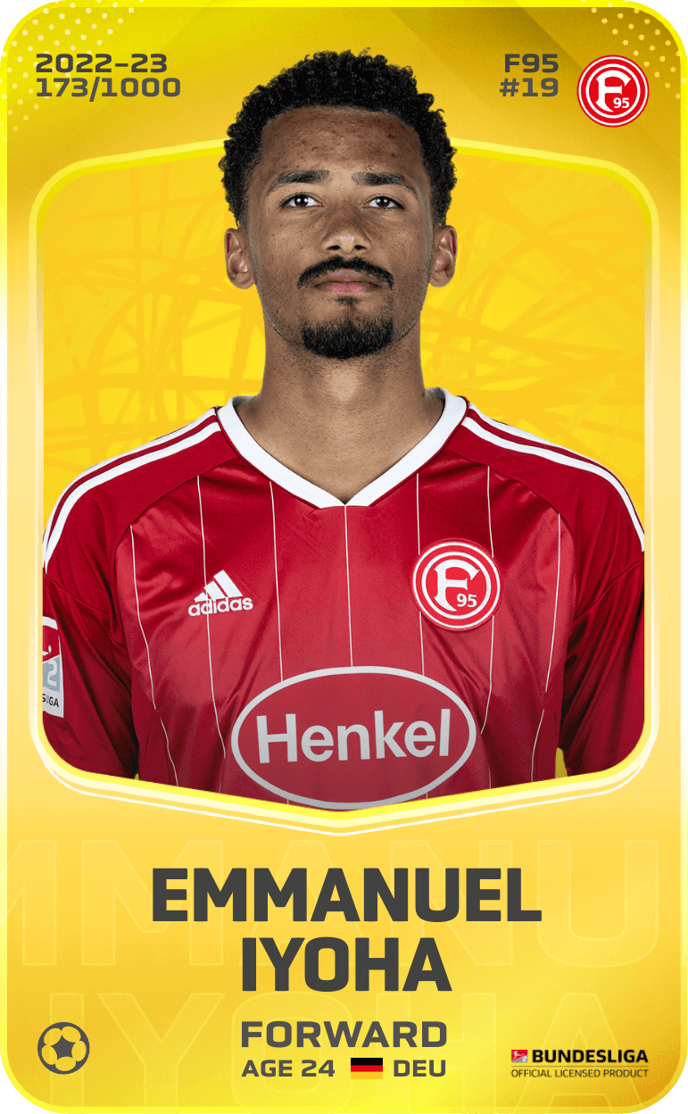 Emmanuel Iyoha 2022-23 • Limited 173/1000