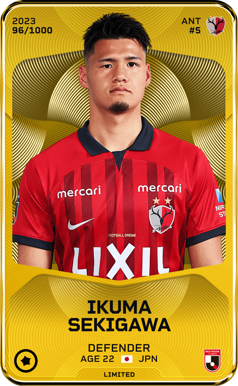 Ikuma Sekigawa 2023-24 • Limited 96/1000