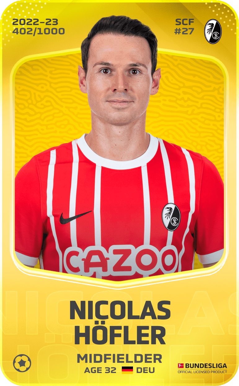 Nicolas Höfler 2022-23 • Limited 402/1000