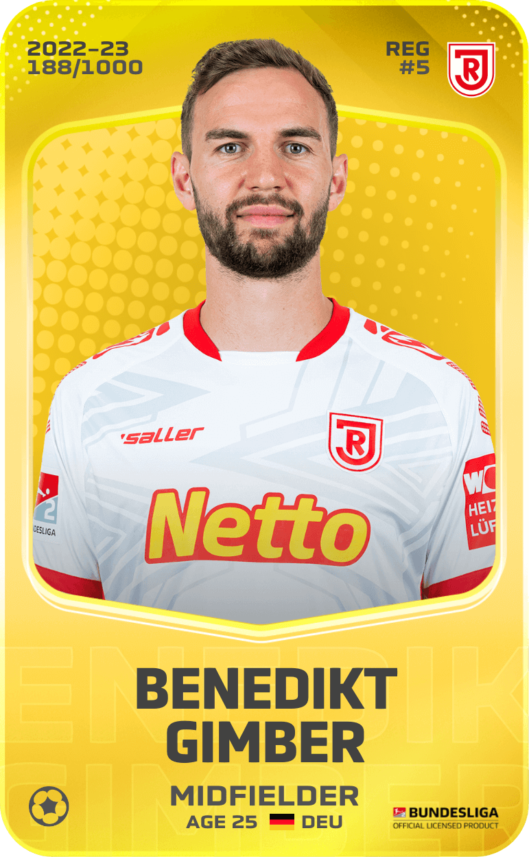 Benedikt Gimber 2022-23 • Limited 188/1000