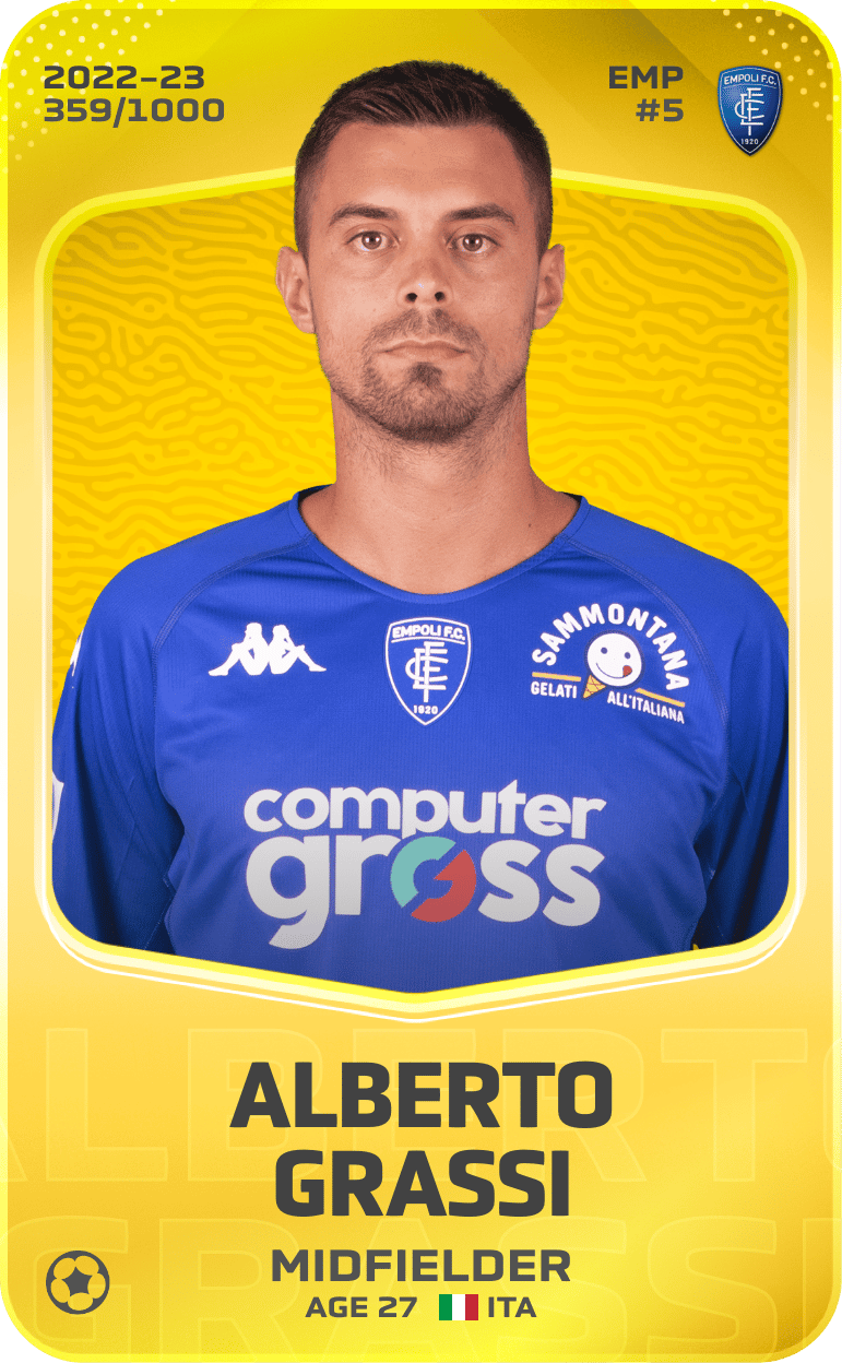 Alberto Grassi 2022-23 • Limited 359/1000