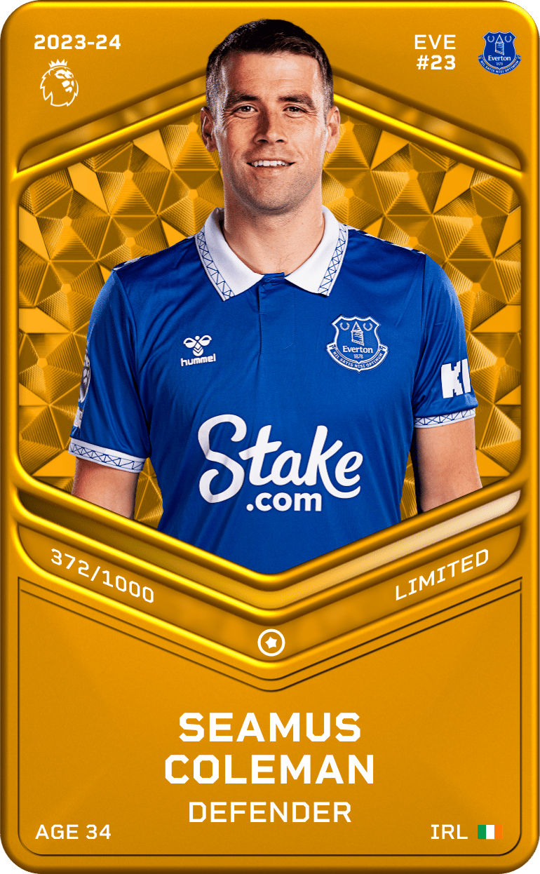 Seamus Coleman 2023-24 • Limited 372/1000