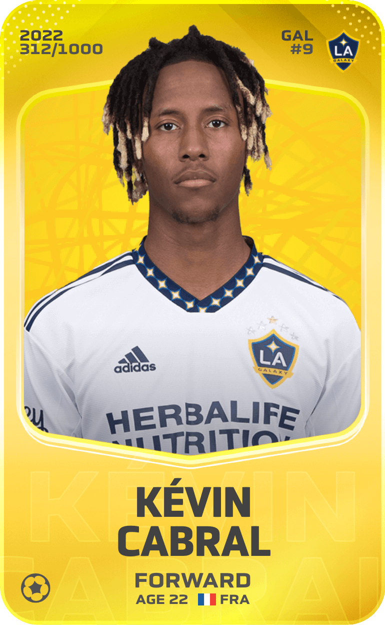 Kévin Cabral 2022-23 • Limited 312/1000
