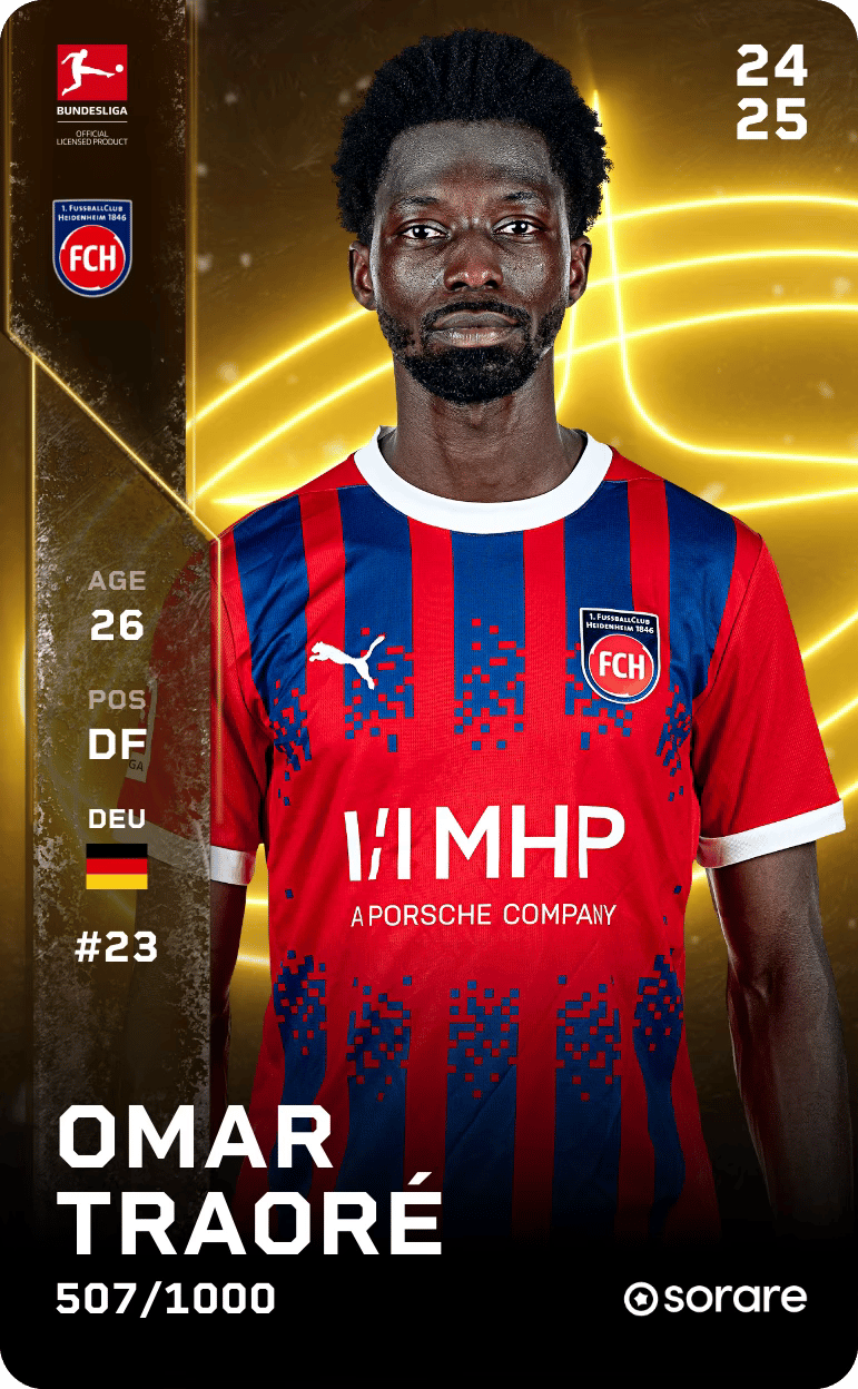 Omar Traoré 2024-25 • Limited 507/1000