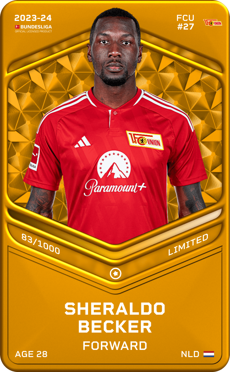 Sheraldo Becker 2023-24 • Limited 83/1000