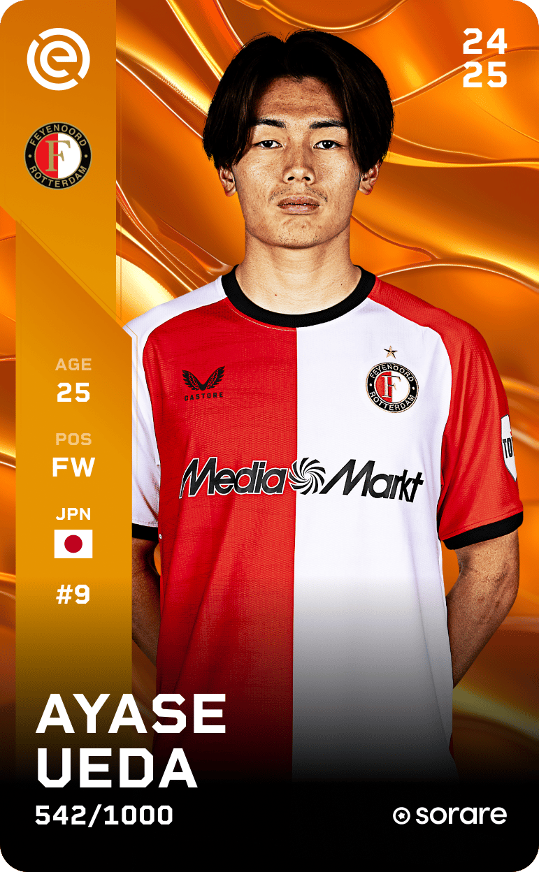 Ayase Ueda 2024-25 • Limited 542/1000