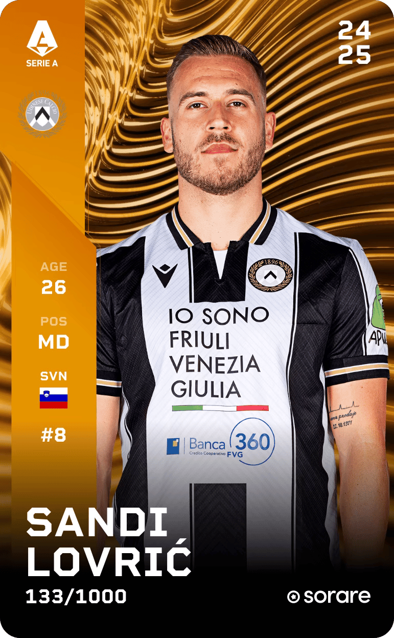 Sandi Lovrić 2024-25 • Limited 133/1000