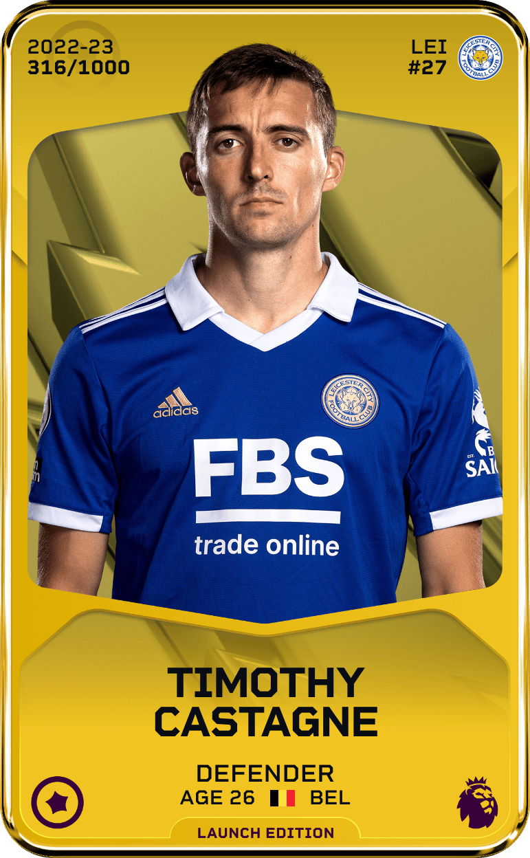 Timothy Castagne 2022-23 • Limited 316/1000