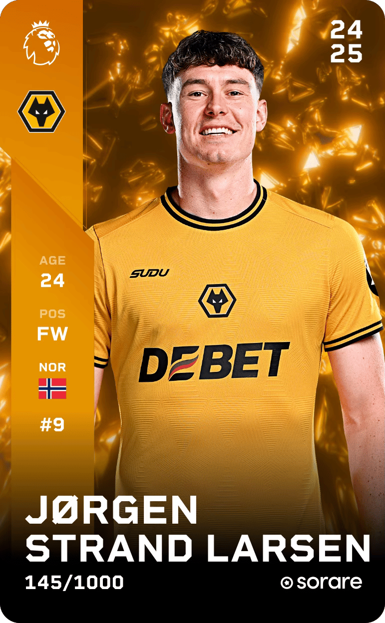 Jørgen Larsen 2024-25 • Limited 145/1000