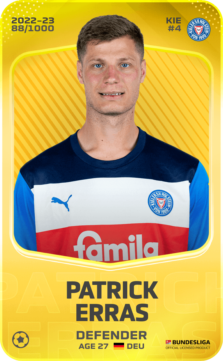 Patrick Erras 2022-23 • Limited 88/1000