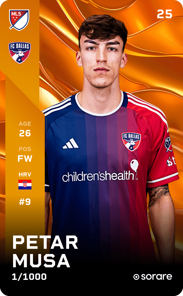 Petar Musa 2025-26 • Limited 1/1000