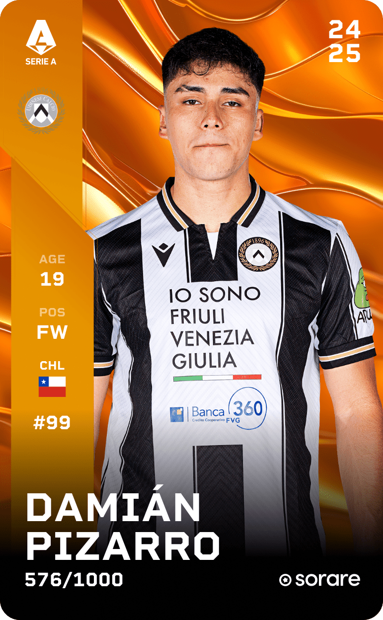 Damián Pizarro 2024-25 • Limited 576/1000