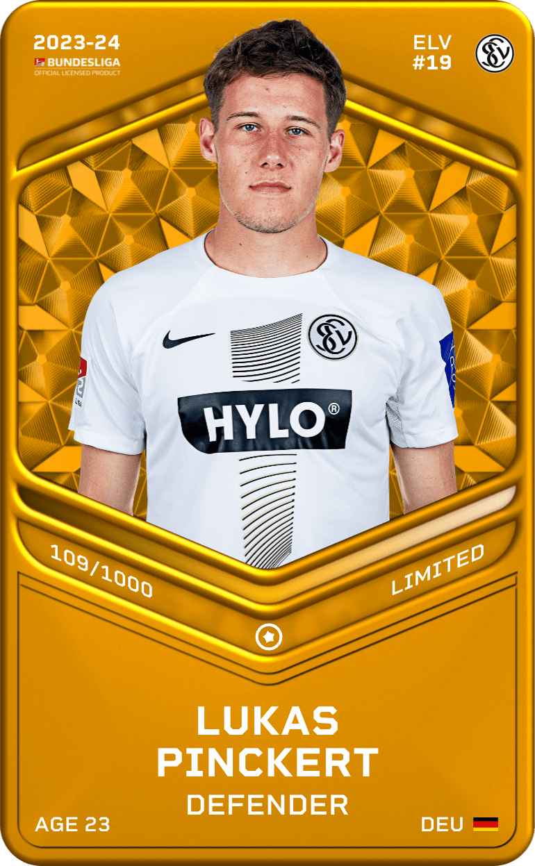 Lukas Pinckert 2023-24 • Limited 109/1000