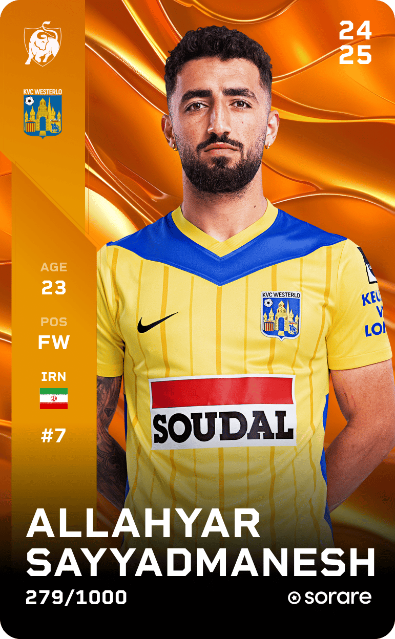 Allahyar Sayyadmanesh 2024-25 • Limited 279/1000