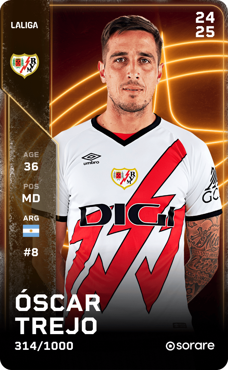 Óscar Trejo 2024-25 • Limited 314/1000