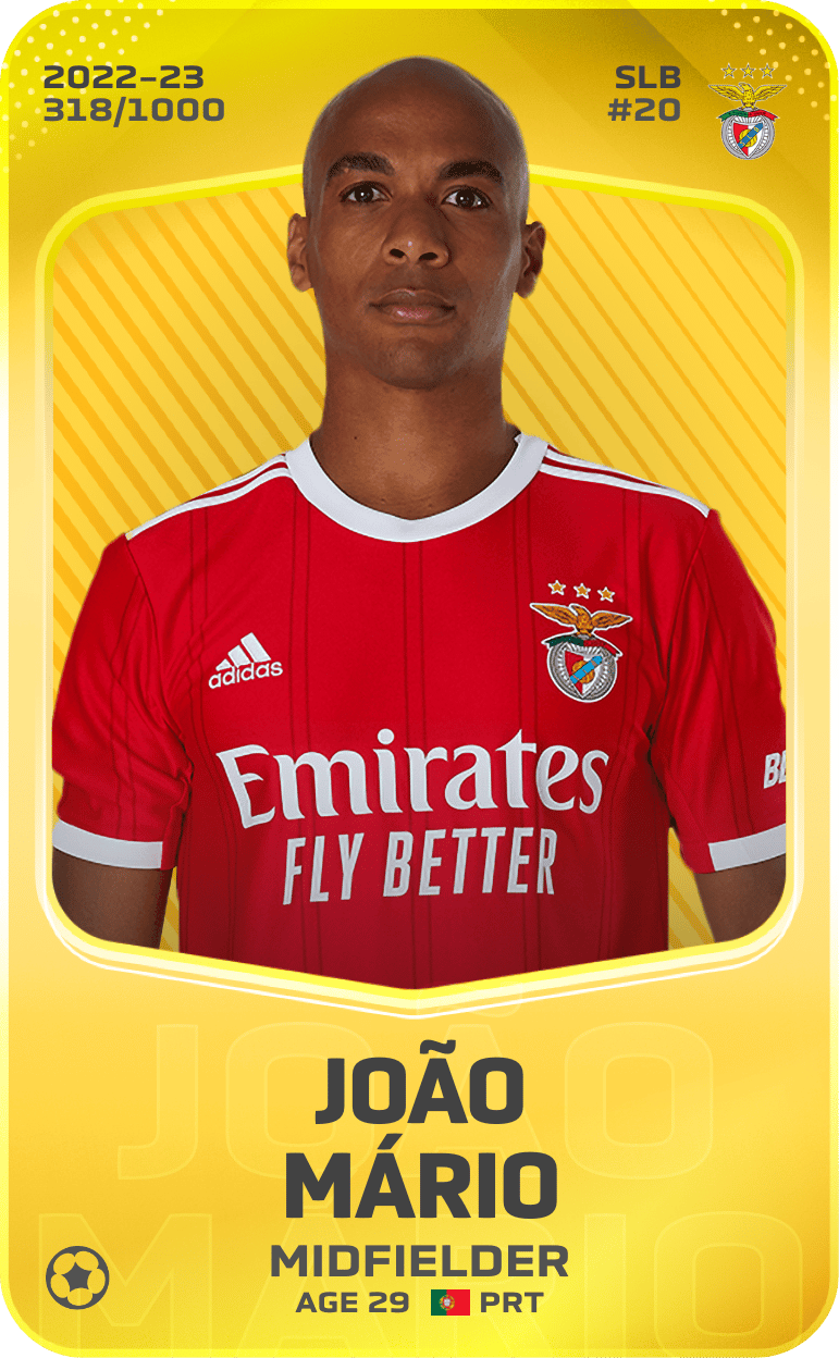 João Mário 2022-23 • Limited 318/1000