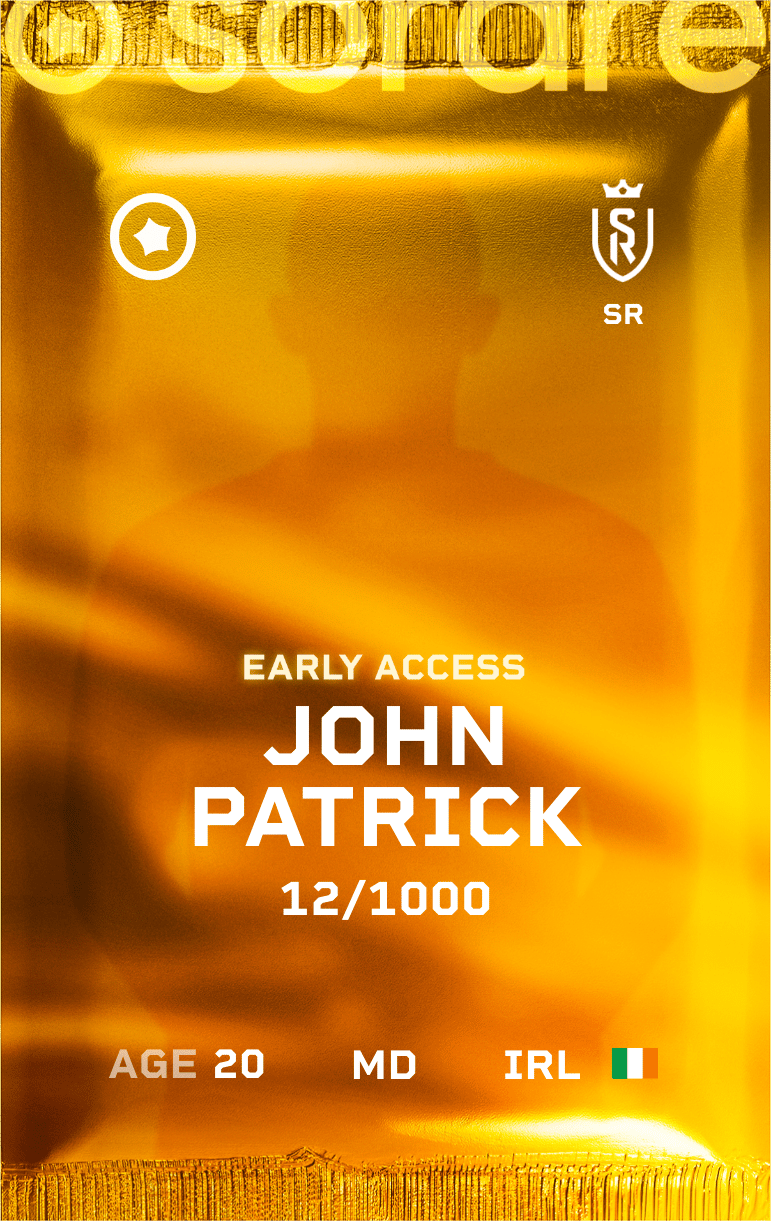 John Patrick 2024-25 • Limited 12/1000