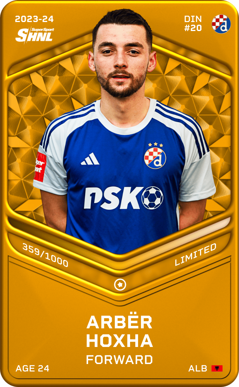 Arbër Hoxha 2023-24 • Limited 359/1000
