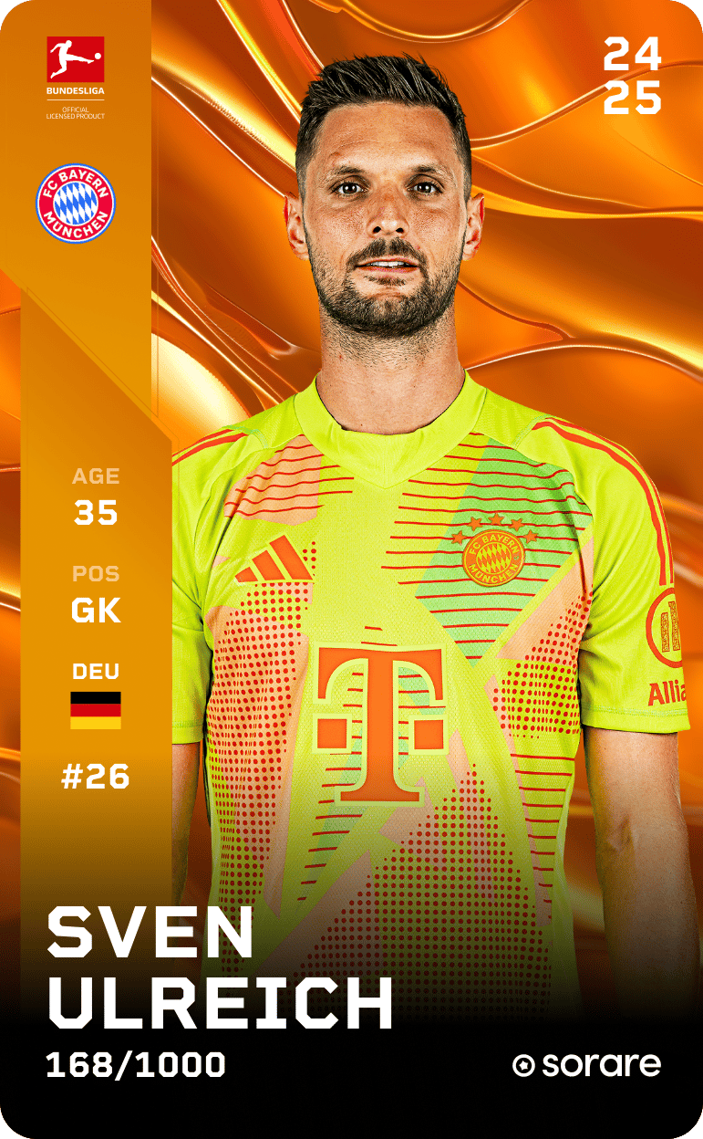 Sven Ulreich 2024-25 • Limited 168/1000