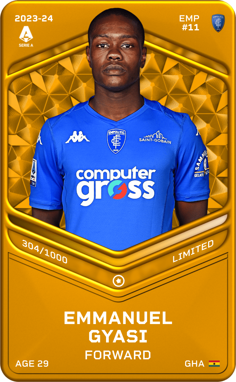 Emmanuel Gyasi 2023-24 • Limited 304/1000