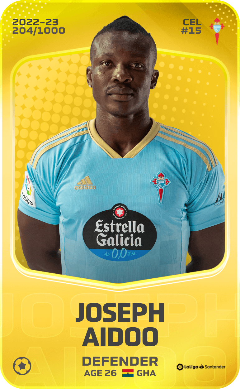 Joseph Aidoo 2022-23 • Limited 204/1000