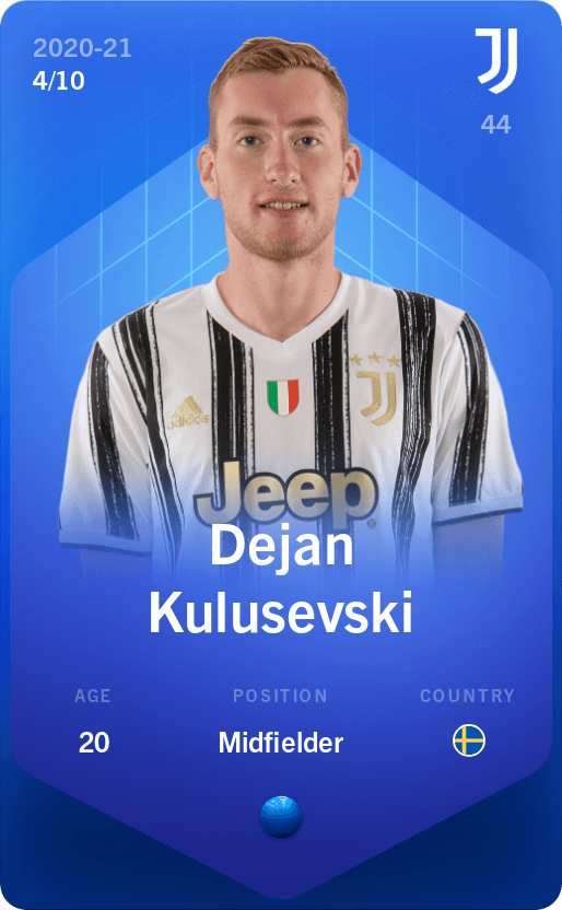 Dejan Kulusevski 2020 21 Super Rare 4 10