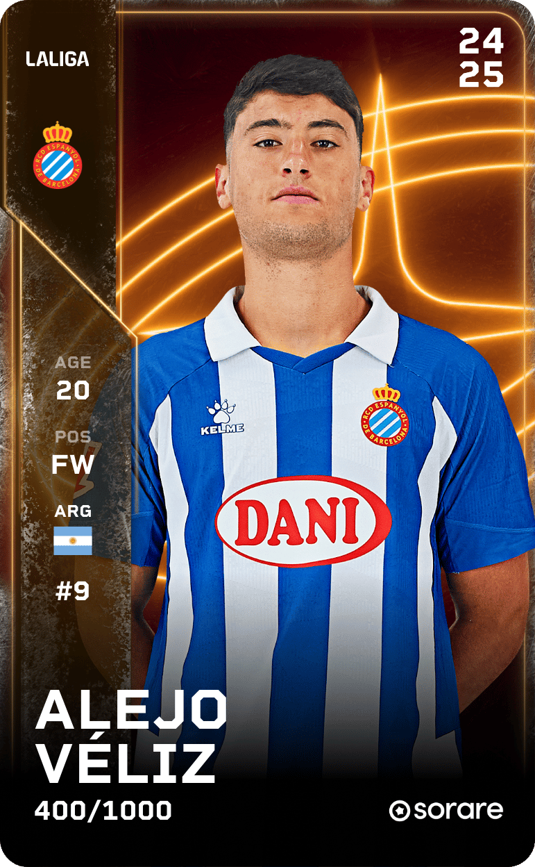 Alejo Véliz 2024-25 • Limited 400/1000