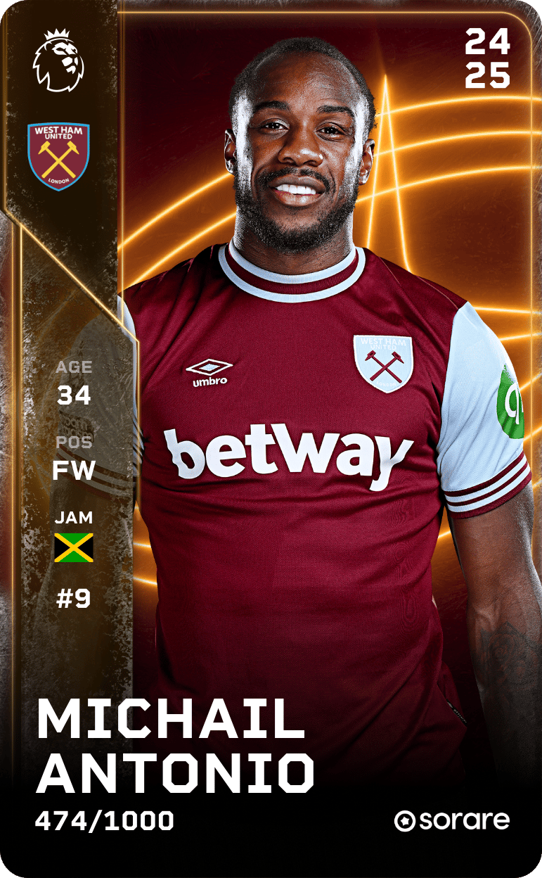 Michail Antonio 2024-25 • Limited 474/1000