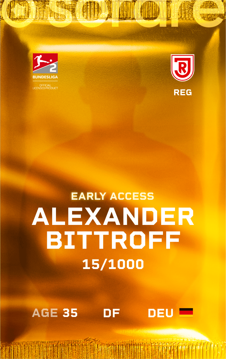 Alexander Bittroff 2024-25 • Limited 15/1000