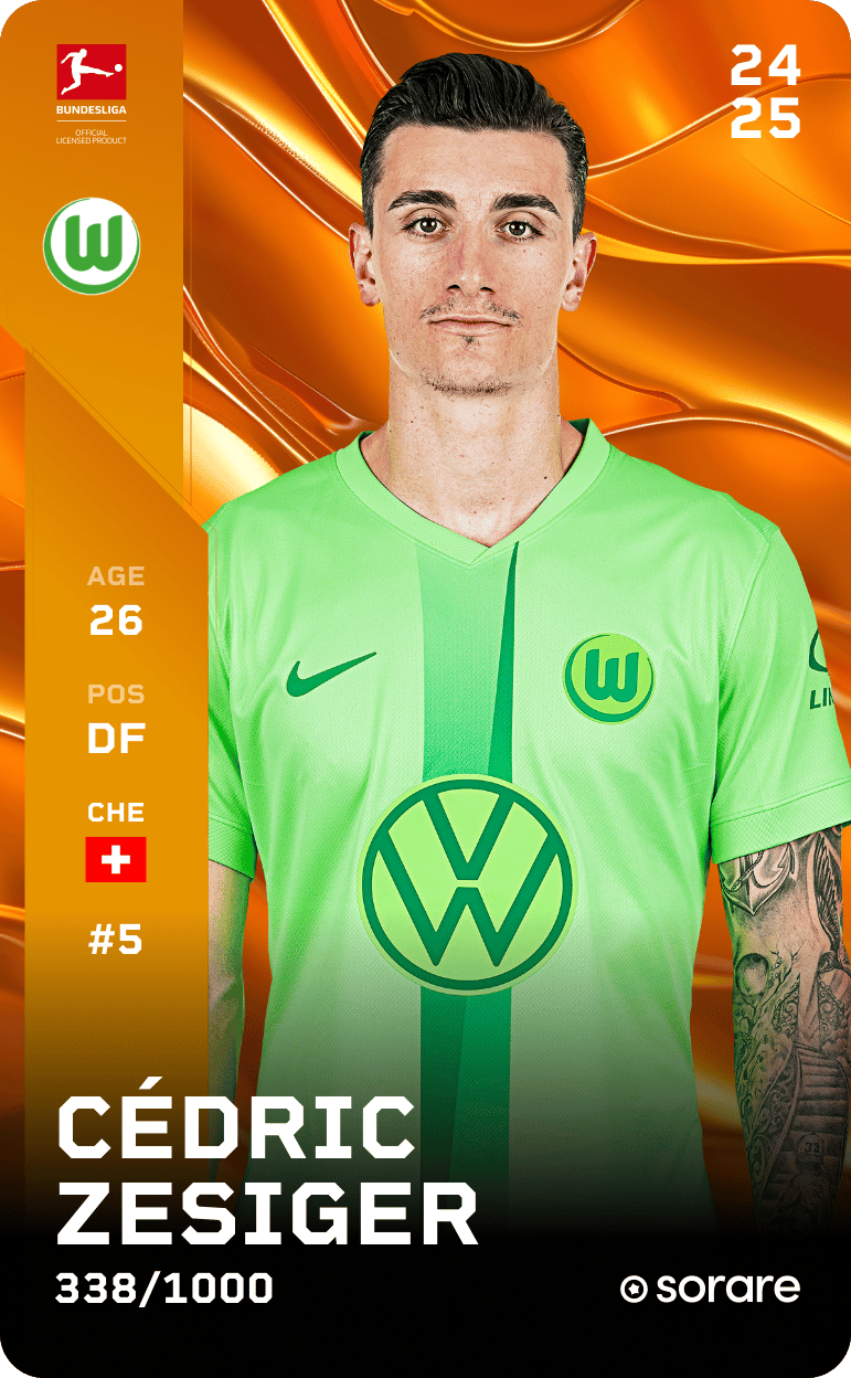Cédric Zesiger 2024-25 • Limited 338/1000