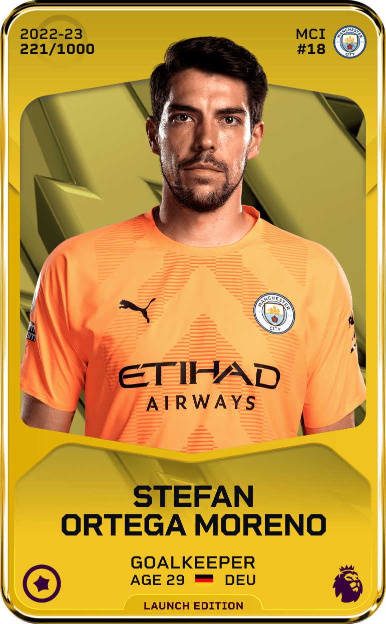 Stefan Ortega Moreno 2022-23 • Limited 221/1000