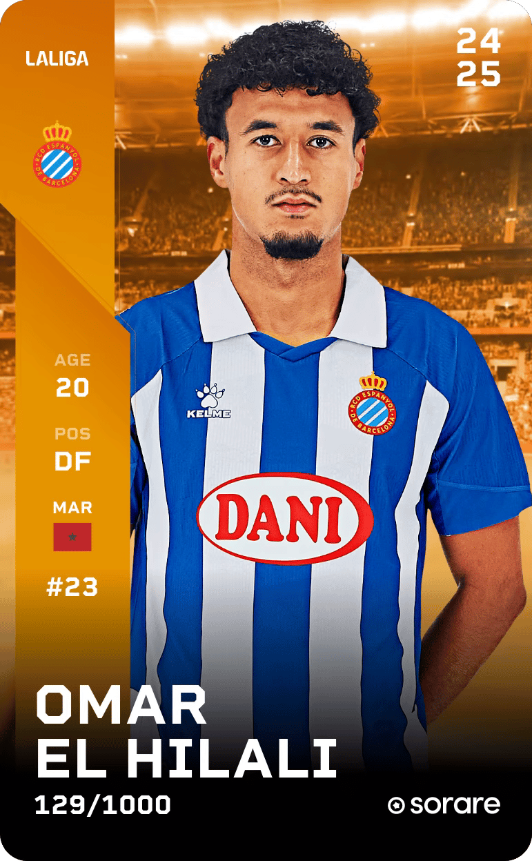 Omar El Hilali 2024-25 • Limited 129/1000