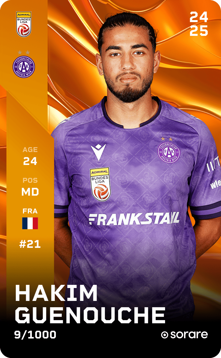 Hakim Guenouche 2024-25 • Limited 9/1000