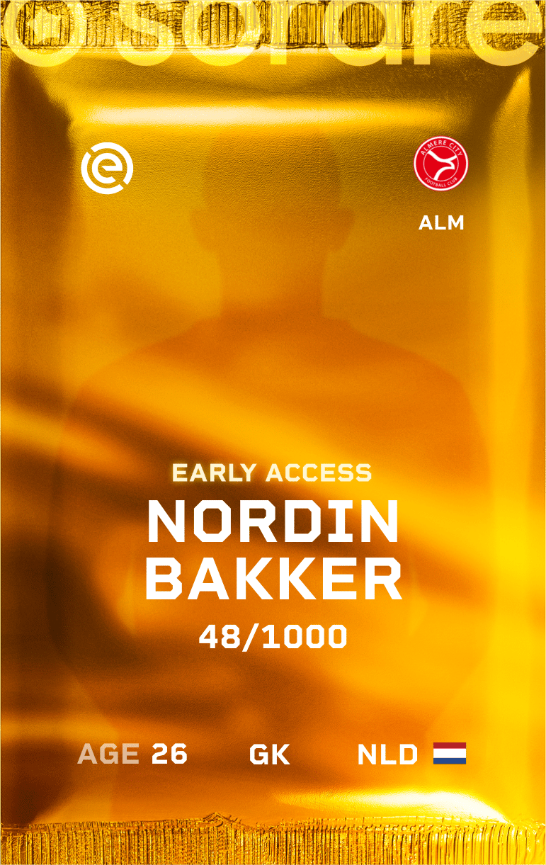 Nordin Bakker 2024-25 • Limited 48/1000