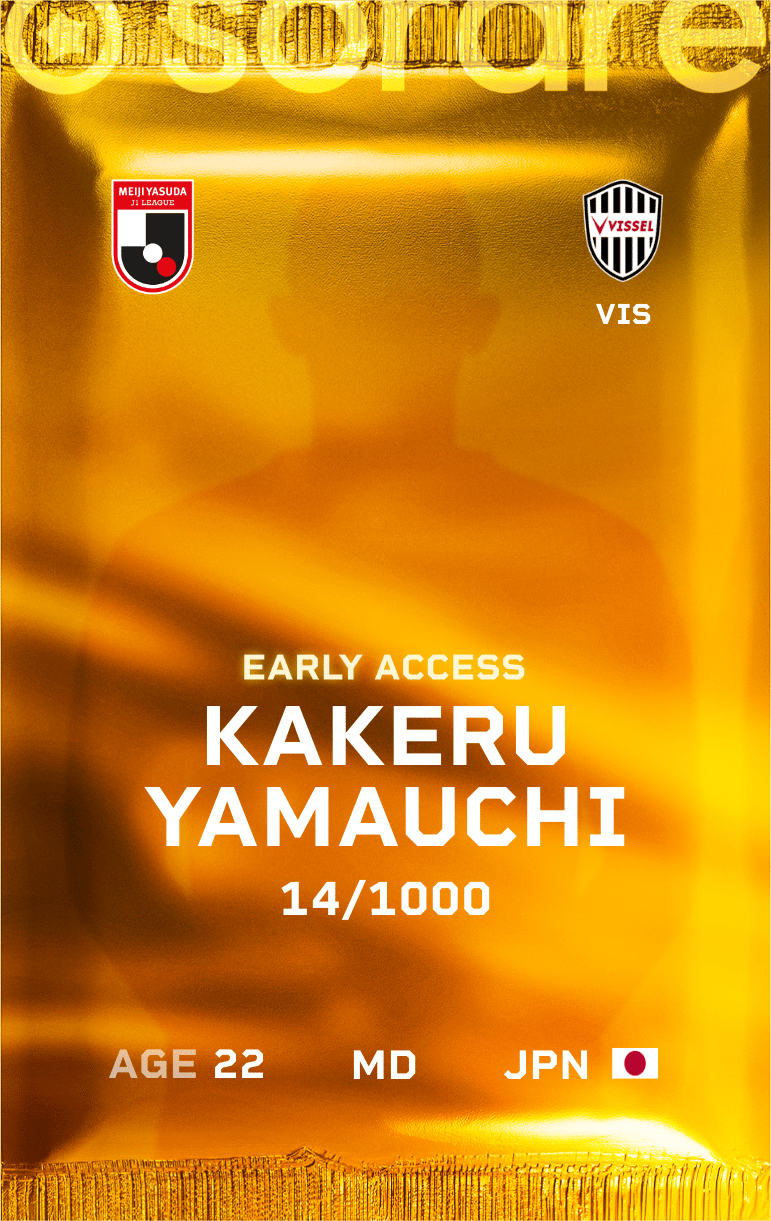 Kakeru Yamauchi 2025-26 • Limited 14/1000