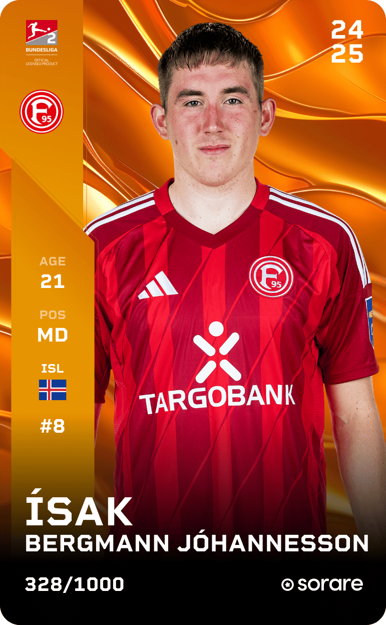 Ísak Bergmann Jóhannesson 2024-25 • Limited 328/1000
