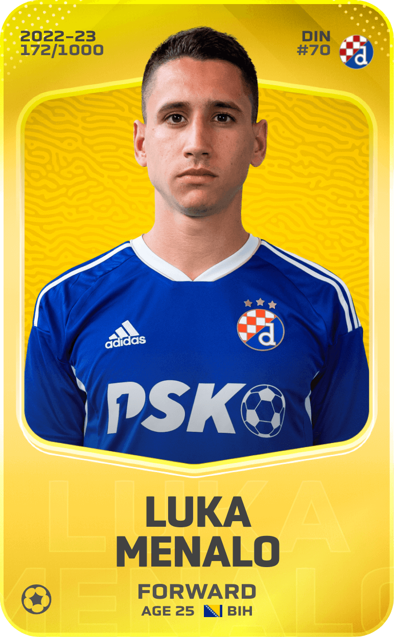 Luka Menalo 2022-23 • Limited 172/1000