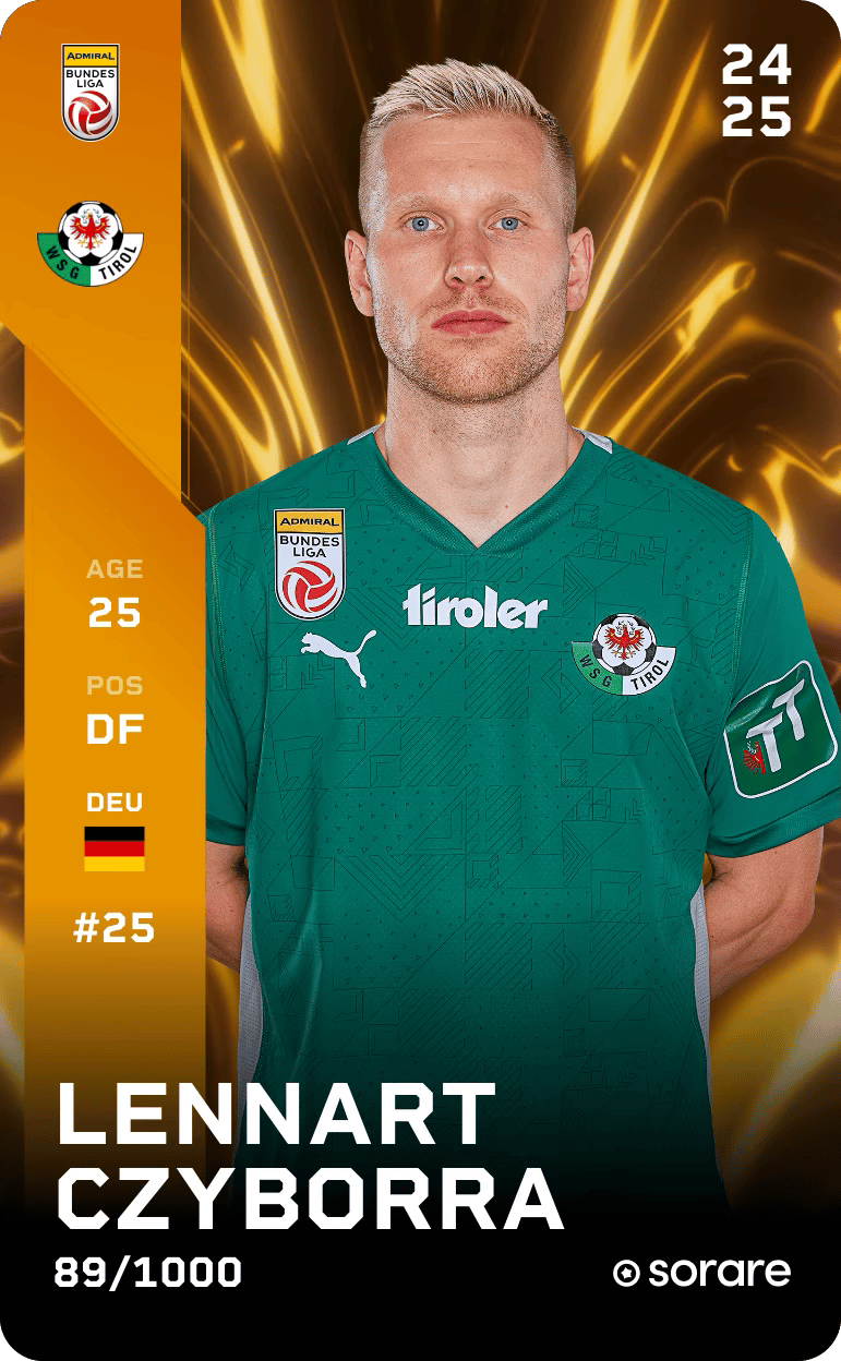 Lennart Czyborra 2024-25 • Limited 89/1000