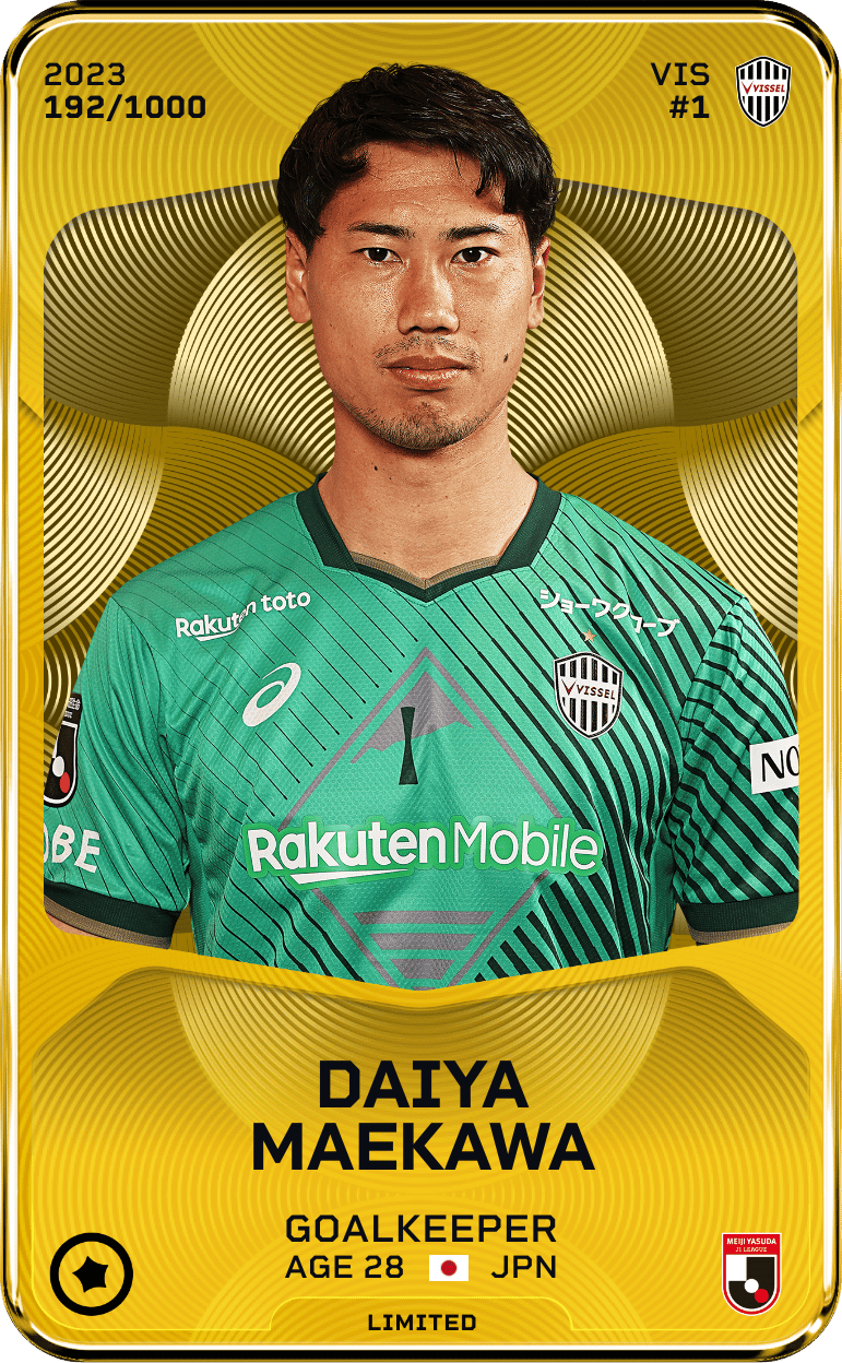 Daiya Maekawa 2023-24 • Limited 192/1000