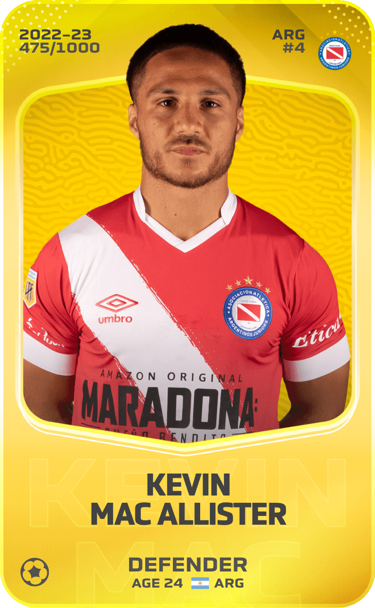 Kevin Mac Allister 2022-23 • Limited 475/1000