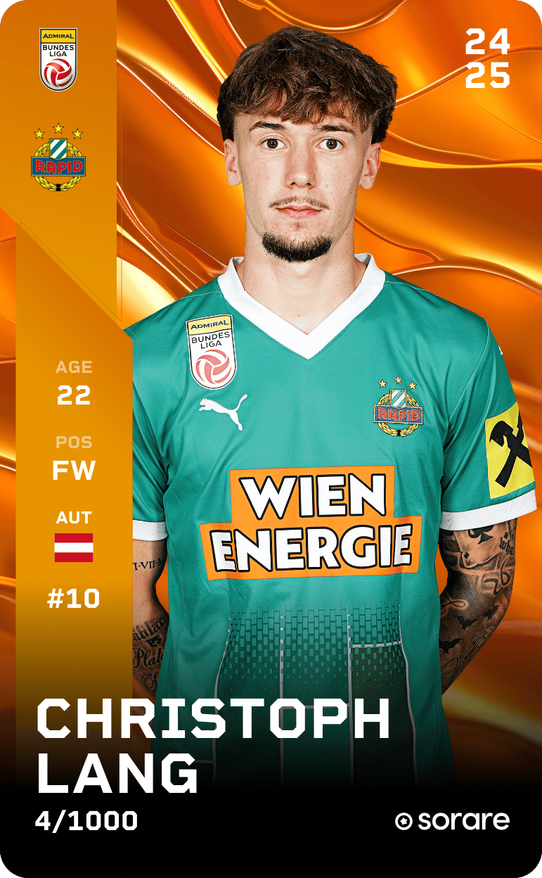 Christoph Lang 2024-25 • Limited 4/1000