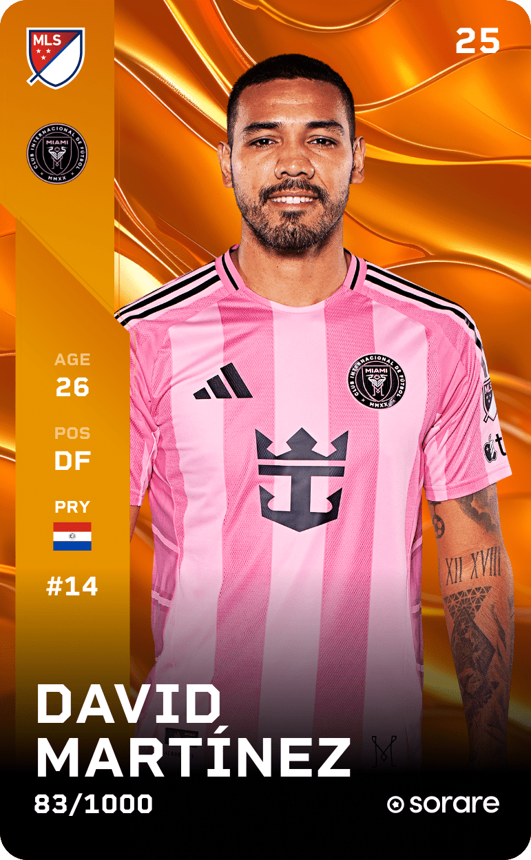 David Martínez 2025-26 • Limited 83/1000