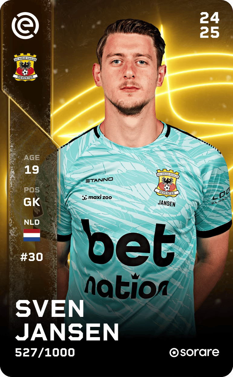 Sven Jansen 2024-25 • Limited 527/1000