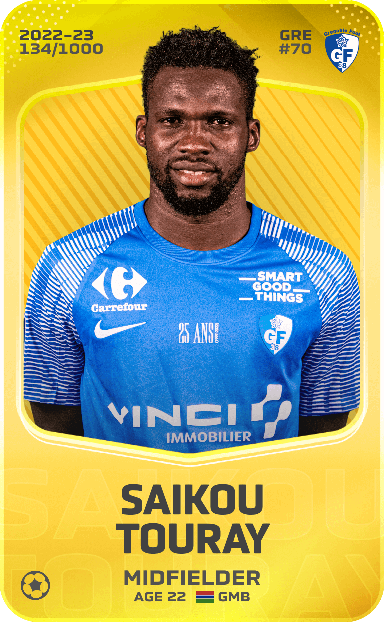 Saikou Touray 2022-23 • Limited 134/1000