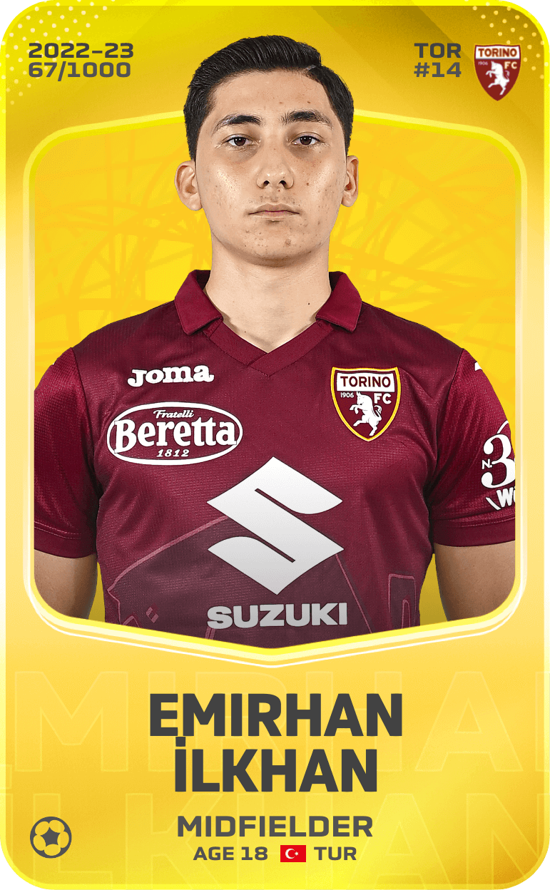 Emirhan İlkhan 2022-23 • Limited 67/1000