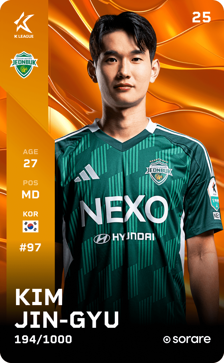 KIM JIN-GYU 2025-26 • Limited 194/1000