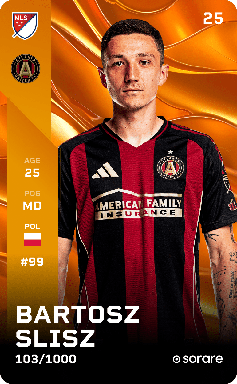 Bartosz Slisz 2025-26 • Limited 103/1000