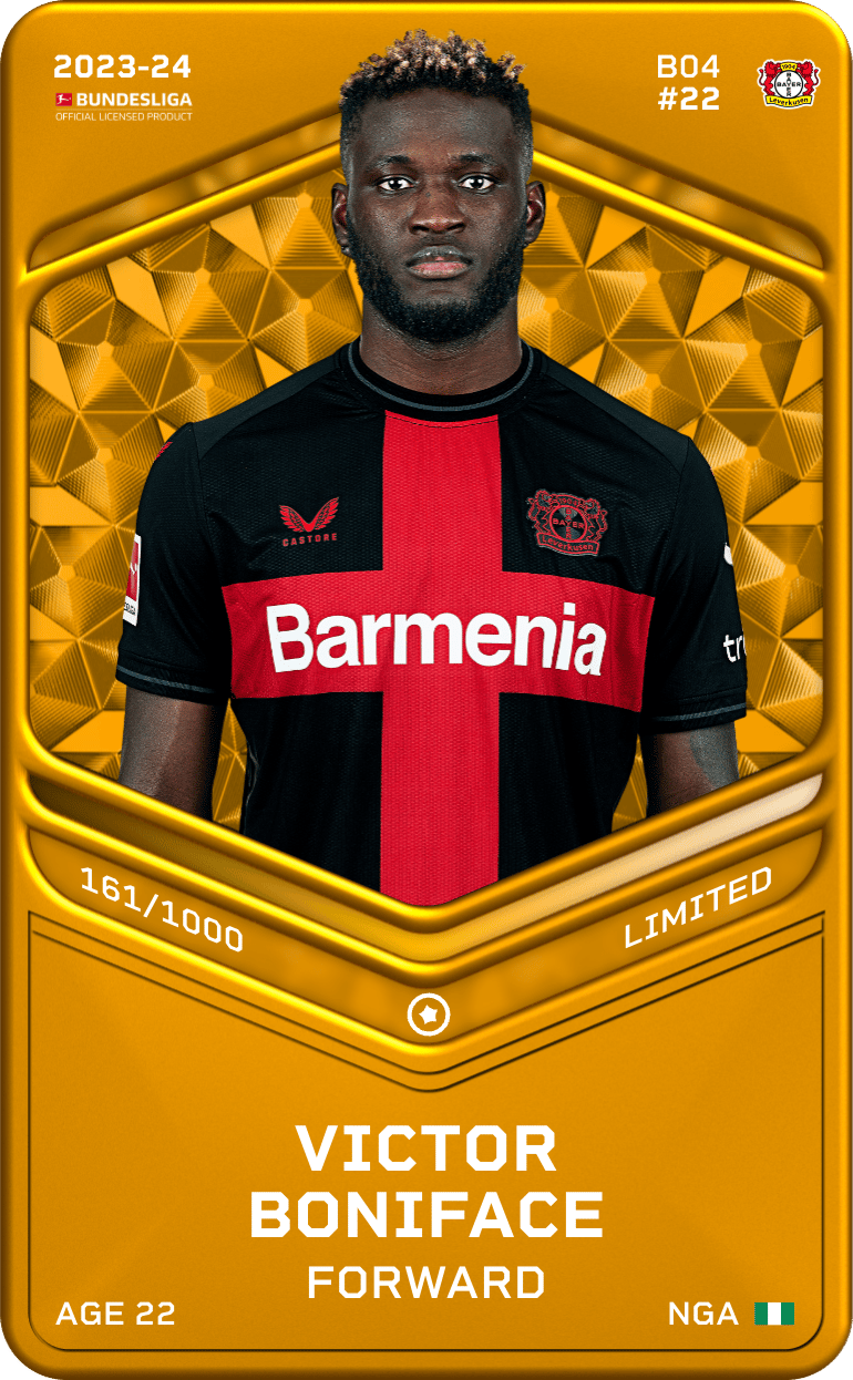 Victor Boniface 2023-24 • Limited 161/1000