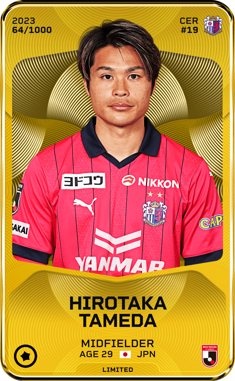 Hirotaka Tameda 2023-24 • Limited 64/1000